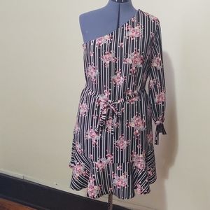 Collective Concepts One Shoulder Dress